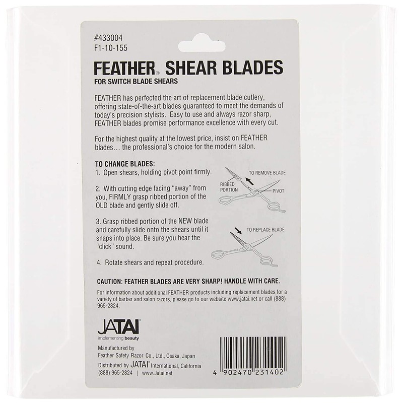 Jatai Feather Switch Blade Shear Replacement Blades