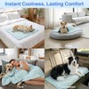 Tivray Q-MAX>0.4 Cooling Dog Blanket 30"×40", L, Blue