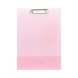 Sun-Star Stationery Clipboard A4 Size Mitte Apricot Pink S4141253