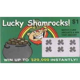 Fake Lotto Tickets Set of 10