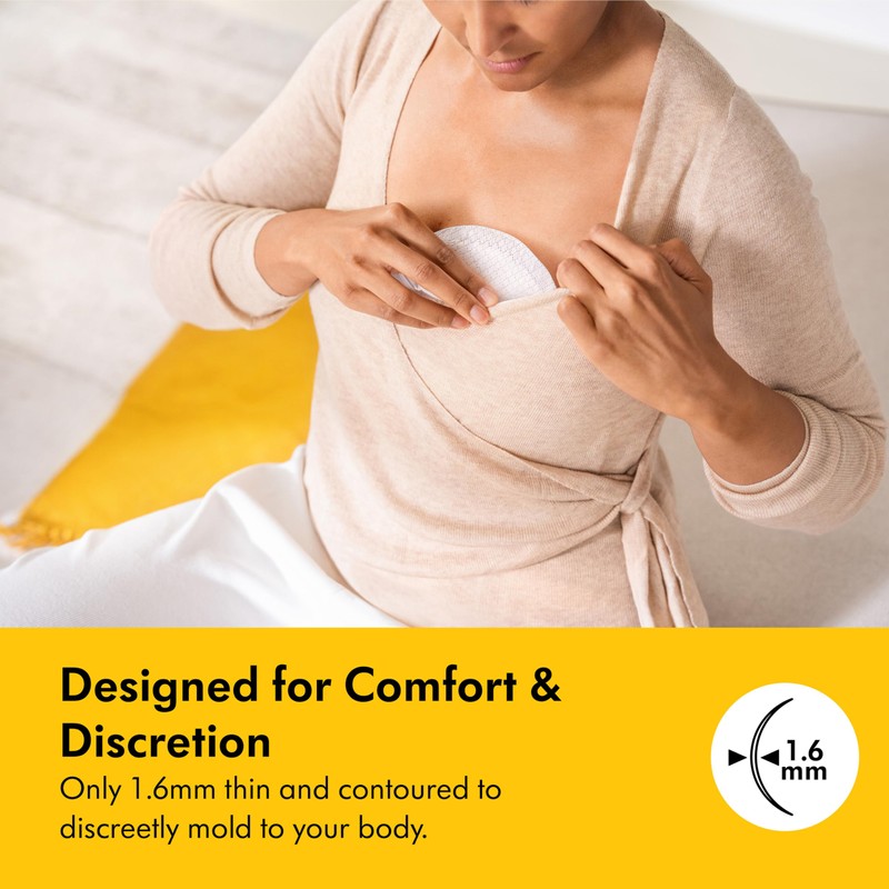 Medela Ultra-Breathable Nursing Pads, Highly Absorbent, Super Soft, Discreet Design