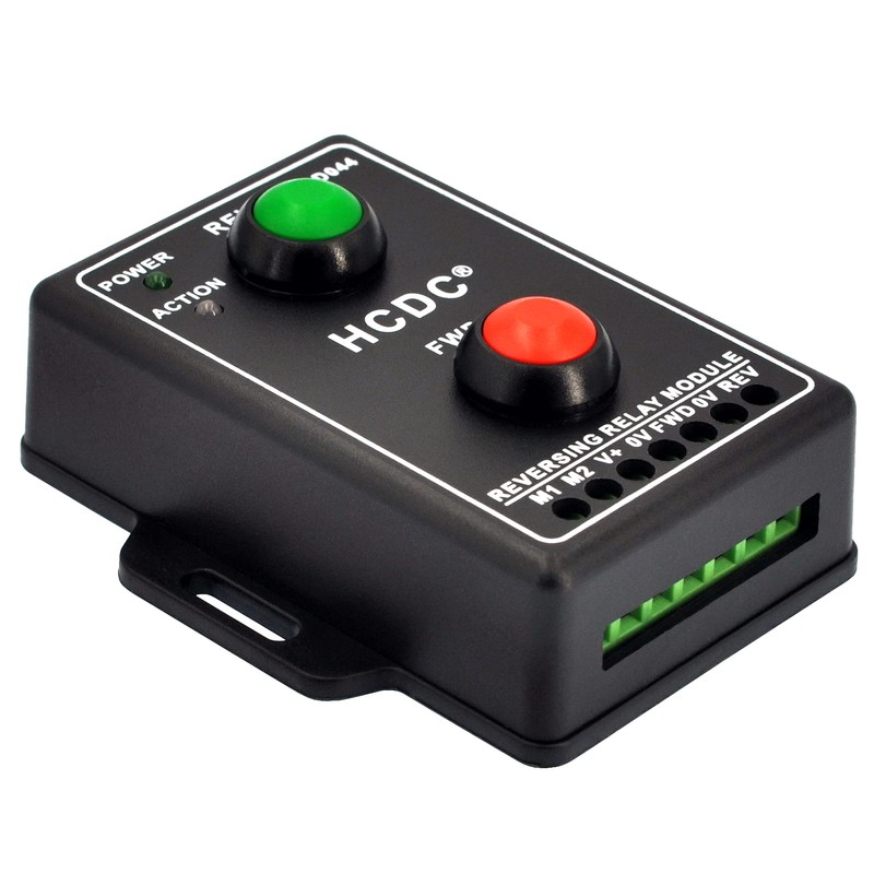 Módulo de relé de avance y marcha atrás DC12V 10Amp
