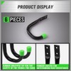 SWANLAKE Heavy Duty Garage Storage Utility Hooks, Utility Hooks for