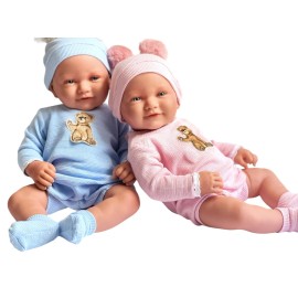 Ann Lauren Dolls Reborn Baby Doll in Pink Teddy Romper- Handmade Reborn Doll- Girl Only