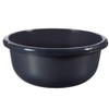 Curver Round Bowl 10.5 L Anthracite Plastic 36 x 36