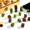 24 Pieces Dice Counters Token Dice D6 Dice Cube Loyalty