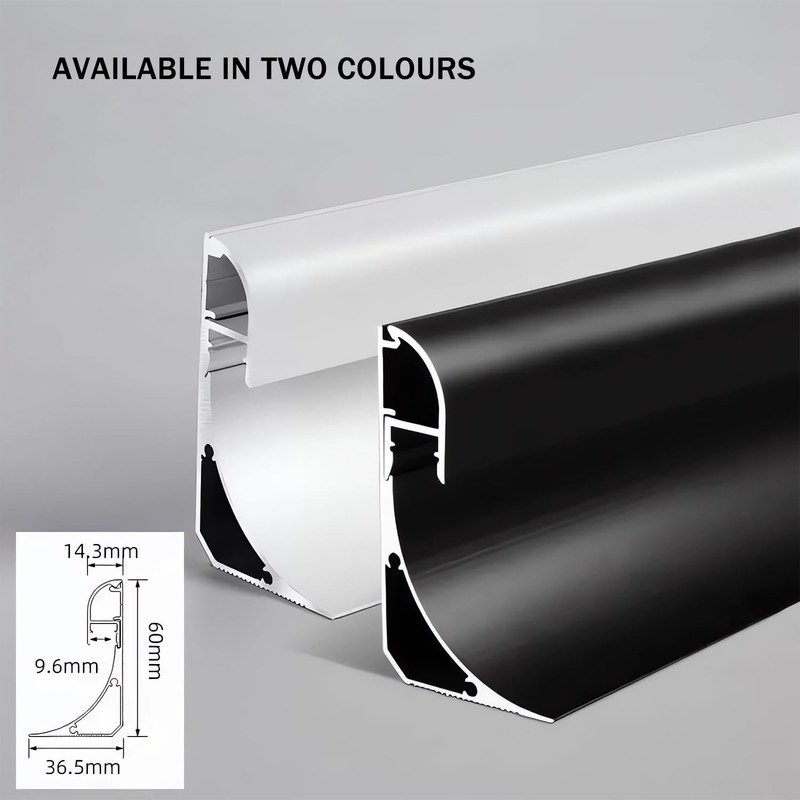 5PACK 1 Meter Led Aluminum Profile Light Linear, Led Channel