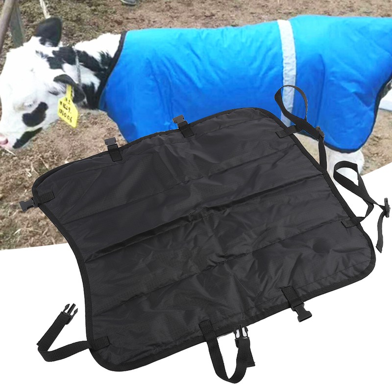 Adjustable Farm Calf Cow Baby Warm Clothes Oxford Fabric Coat