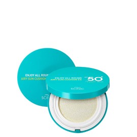 SCINIC Enjoy All Round Airy Sun Cushion EX SPF50+PA++++
