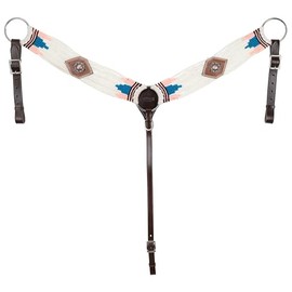 Showman Blush Breeze Mohair Breast Collar