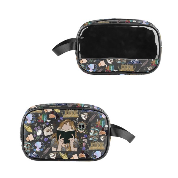 VAMSII Pride Reader Toiletry Cosmetic Bag Prejudice Book Lover Gift