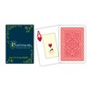 Modiano Red Poker Cards Platinum Acetate