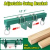 Ultdiyer Heavy Duty Glider Swing Brackets, 400lbs Conversion Kit for