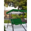 Outdoor Swing Canopy Cover Set Oxford Fabric Swing Waterproof Dustproof