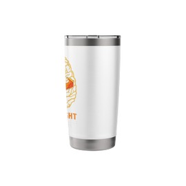 Funny Pi Day Left Vs Right Brain Pie - Math Geek Stainless Steel Insulated Tumbler