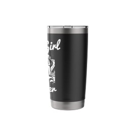 Feral Girl Summer Raccoon in a bikini Stainless Steel Insulated Tumbler