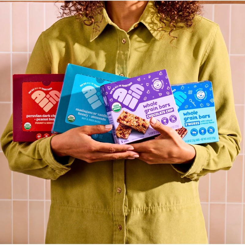 All In Snack Bars Madagascar Vanilla, Honey & Almonds -