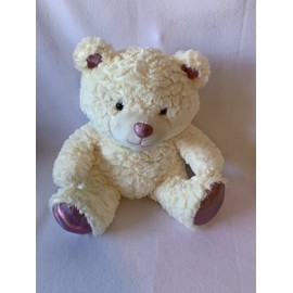 Weighted Stuffed Animal, large teddy bear choose 4-7 lbs, washable plush buddy, Aunt Sandy's Sewing
