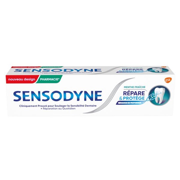 GlaxoSmithKline Sensodyne Dentifrice Répare & Protège 75 ml, 1 box