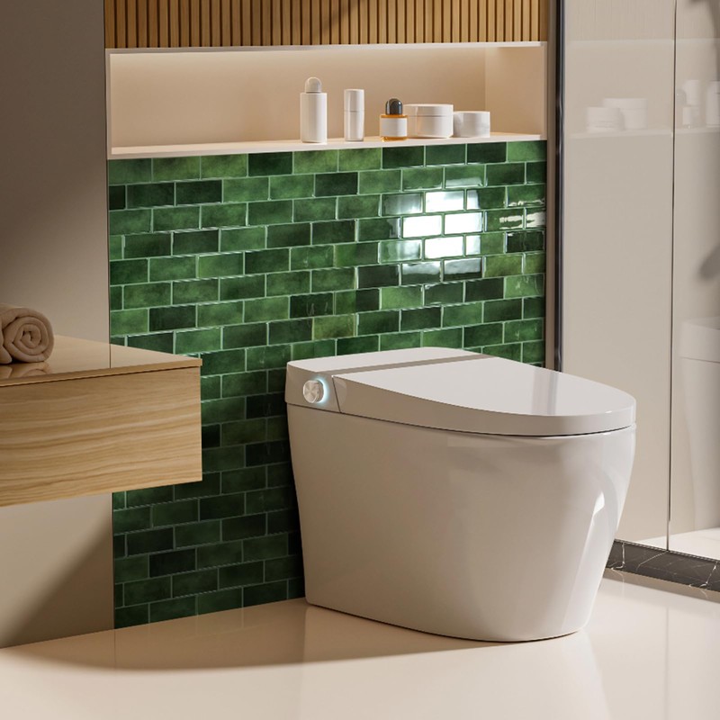 Art3d Peel and Stick Green Wall Tiles – 12"x12" Thicker