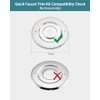 Shower Faucet Trim Kit Compatible with Moen Fit Chateau Valve