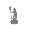 Tieflint Female Barbarian Tabletop DND Gaming Miniature