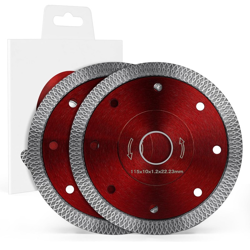 Flintronic Diamond Disc 115 mm, Pack of 2 Diamond Cutting