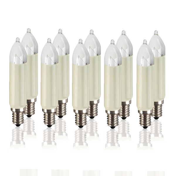 Hellum 905014 Replacement Candles for Christmas Tree, Indoor Outdoor Fairy