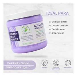 “Mascarilla Capilar Nutrición Profunda Productos Mart – Hidratación y Reparación (1000g)”