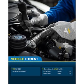 PHILTOP Engine Motor Mount and Trans Mount Compatible with Lexus GS300 1998-2005, Lexus IS300 2001-2005, Auto Transmission, Replace# A7294,A4235HY, 3PCS