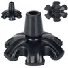 Walking Cane Tips 3/4 inch Heavy Duty, Quad Cane Tips
