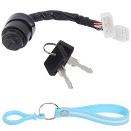 LIYYDS Ignition Key Switch Compatible with Yamaha Gas 2-Cycle Golf Cart G1 J10-82508-20 J17-82508-20