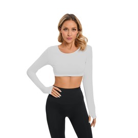 Hairwilly Arm Sleeve Cooling Shawl Sun Protection Women's Short Pullover for Golfing,Riding,Driving Grey