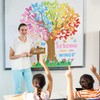 Justforjoyful 148Pcs Tree Classroom Bulletin Board Decor Reading Gives You