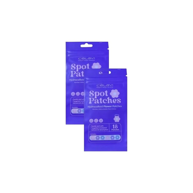 Parches Acne 36pzs Hidrocoloide Flores Tratamiento Celavi