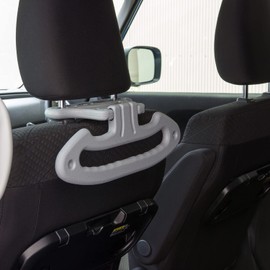 HNGR-02 Car Headrest Hanger Grip Gray