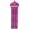 Ramadan Hanging Calendar Countdown Calendar Hanging Bag Wall Calendar Storage