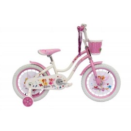 Micargi 16"/20" Ellie Kids Girls Freestyle Bike Bicycle Multiple Colors Gift NEW - 16", White / Pink