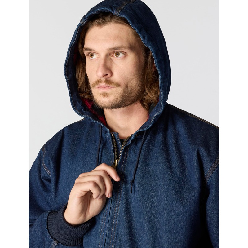 Carhartt Men's Loose Fit Denim Active Jac, Sawyer, Large