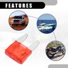 Partuto 5 Pcs Mini 10AMP APM/ATM Universal Car Fuse Blade