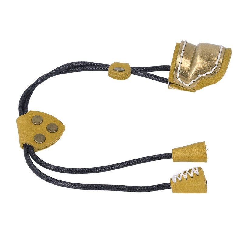 Archery Leather Finger Guard Comfortable Regulating Ergonomic Simple Use Archery