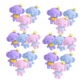 Operitacx 1set Eraser Pencil Top Erasers for Mini Erasers for Kid Mini Erasers Bulk Eraser Toppers Cute Puzzle Eraser Elephant Ornament Eraser Pets Animal Erasers 36pcs
