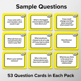 Really Good Conversations - Fun Conversation Starters, Thought Provoking Questions for Family and Friends, Party Games
