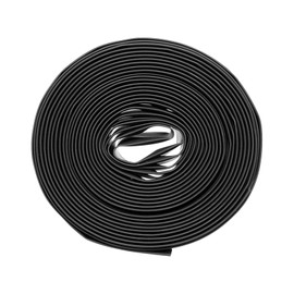 sourcing map Heat Shrink Tubing 30mm Dia 8m Length 2:1 Heat Shrink Wrap Cable Sleeve Tube Black