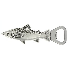 Fish Pewter Bottle Opener By Basic Spirit