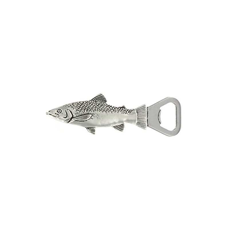 Fish Pewter Bottle Opener By Basic Spirit