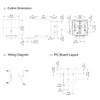 896H-1AH-C1S M15 24VDC Automotive Power Relay SPNO Flux Tight with