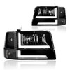 DimFlux LED DRL Headlight Assembly, Headlights Kit Compatible with 1992-1996