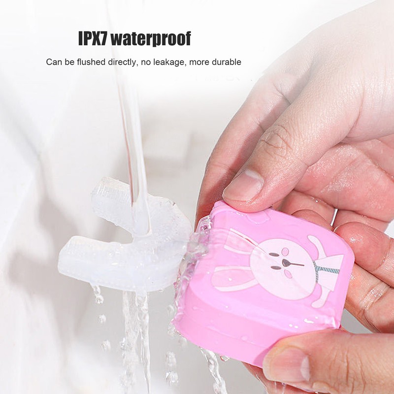 U Shape Ultrasonic Toothbrush IPX7 Waterproof 360° Oral Clean Kids