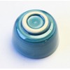 Tori W918-25 Shigaraki Ware Blue Glass Guinomi